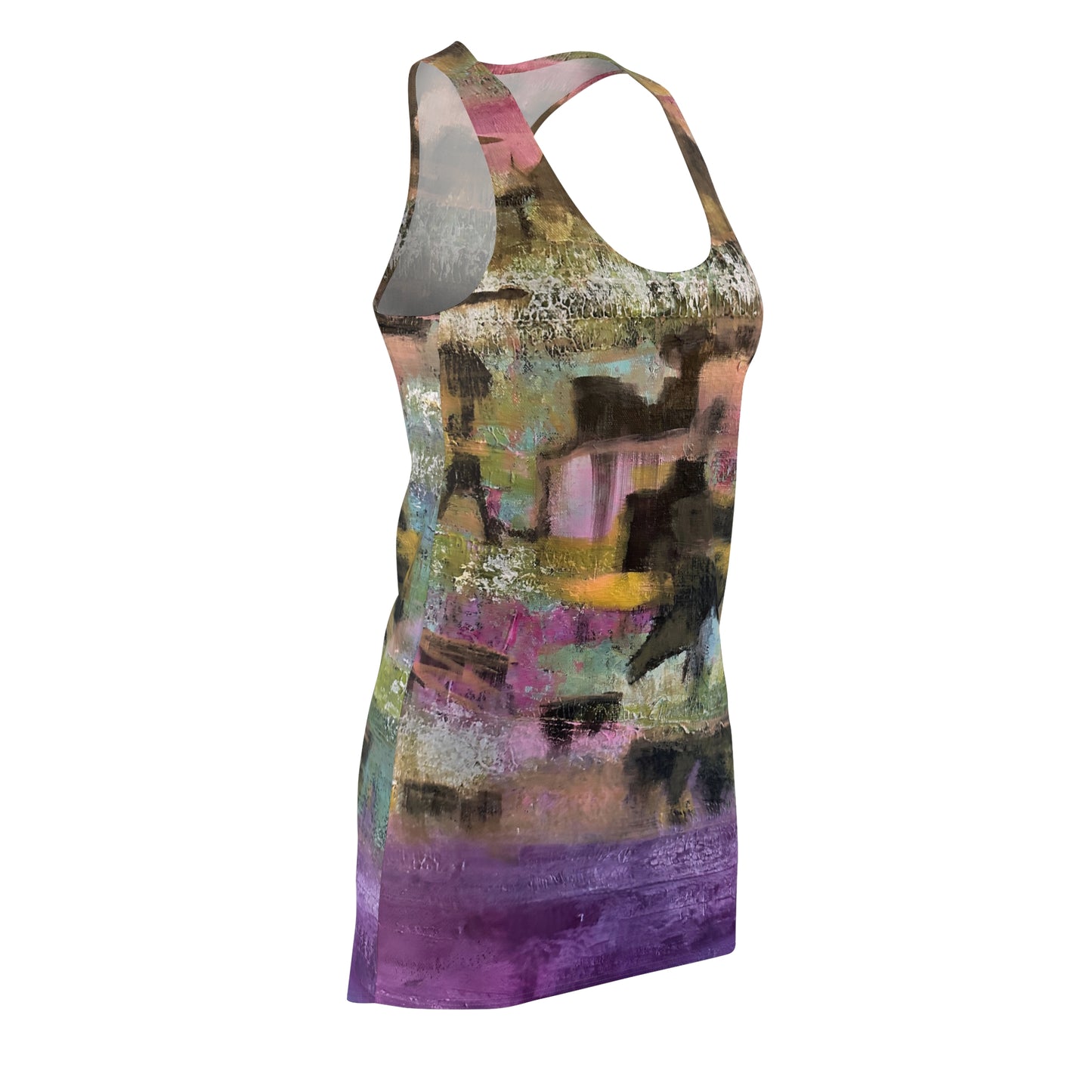 Women's Cut & Sew Racerback Dress (AOP)