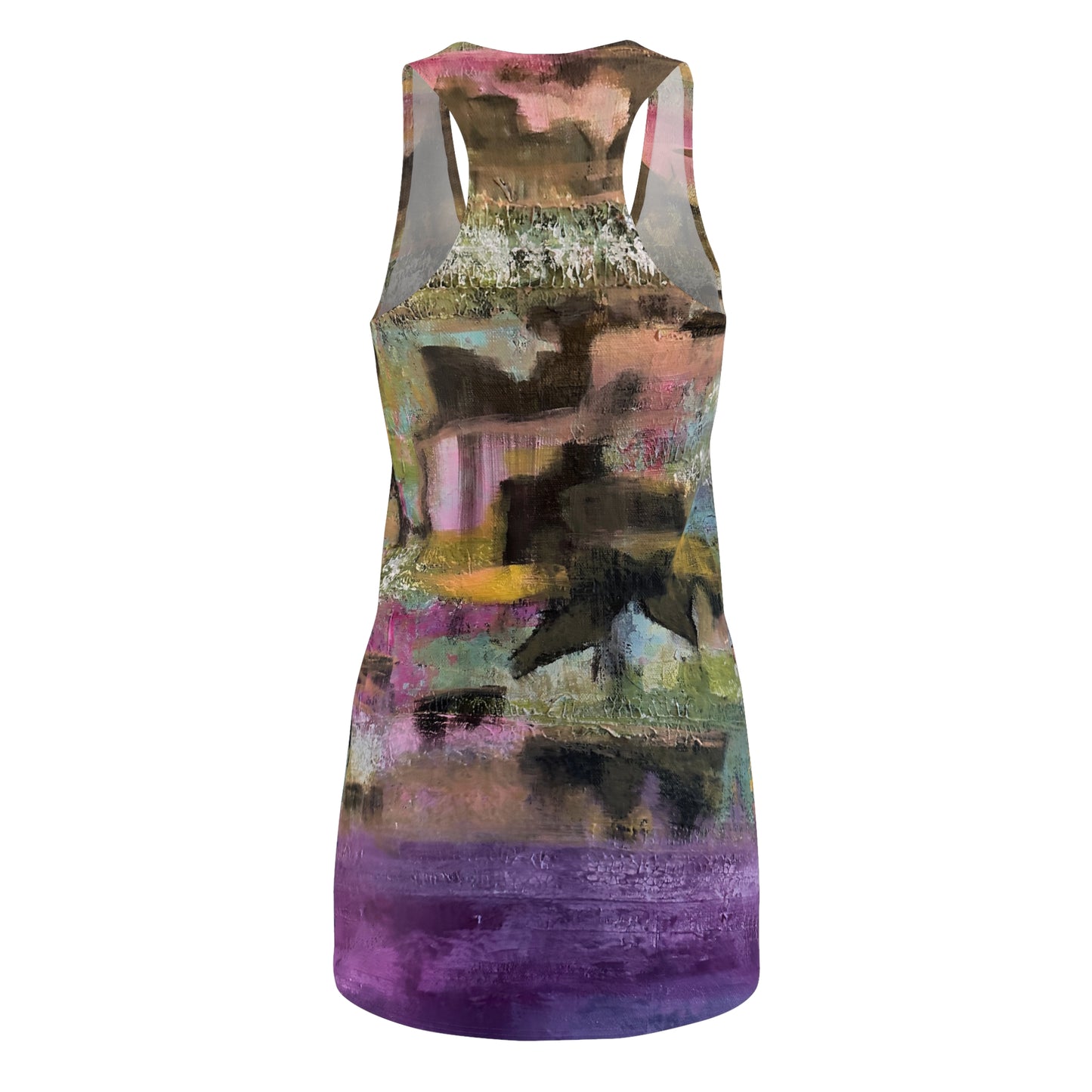Women's Cut & Sew Racerback Dress (AOP)